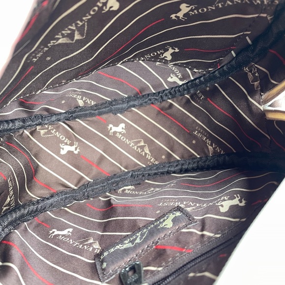 Montana West Floral Embroidered Collection Crossbody Circle Bag NWT - Picture 4 of 6